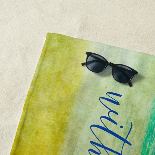 Tropische Getränke Plush extra großes Badetuch (Beispiel)