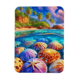 Tropische Gezeitenschätze Magnet