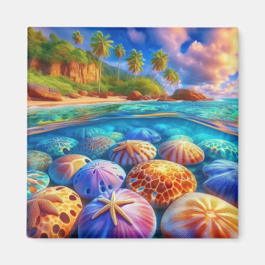 Tropische Gezeitenschätze Magnet (Vorne)