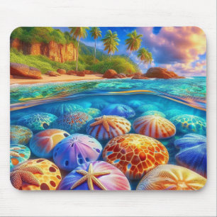 Tropische Gezeitenschätze Mousepad