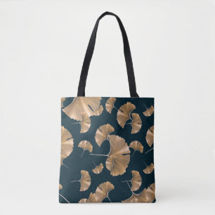 Tropische Ginko-Palmen-Blätter, hawaiianisches Mus Tasche