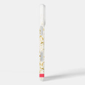 Tropische Glitzern aus Floral Case-Mate iPhone Hülle (Rückseite / Rechts)