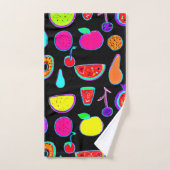 Tropische Glühexplosion Badhandtuch Set (Handtuch)