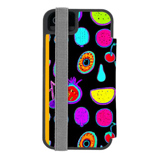 Tropische Glühexplosion Incipio iPhone Geldbeutel-Hülle (Folio Rückseite)