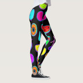 Tropische Glühexplosion Leggings (Rechts)
