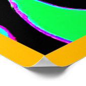 Tropische Glühexplosion Poster (Ecke)