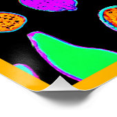 Tropische Glühexplosion Poster (Ecke)