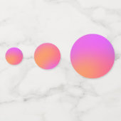 Tropische Gradient Konfetti (Vorderseiten)