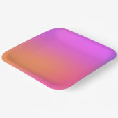 Tropische Gradient Pappteller (Gewinkelt)