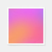 Tropische Gradient Serviette (Vorderseite)