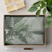 Tropische Grüne Blätter Seidenpapier (Geschenk)