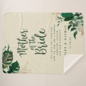 Tropische grüne Foliage Mutter des Brautziels Sherpadecke (Vorderseite (Horizontal))