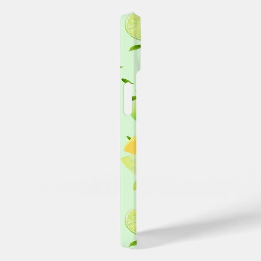 Tropische grüne Zitrusfrüchte SOMMER Orangenlemon Case-Mate iPhone Hülle (Rückseite / Rechts)