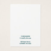 Tropische Grünpflanzen-Blütenblätter-Erring-Displa (Rückseite)