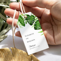 Tropische Grünpflanzen-Hochzeit Monstera-Blätter E