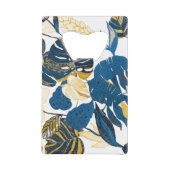 Tropische Hand zeichnen: Kreatives, nahtloses Must Geldbeutel Flaschenöffner (Vorderseite)