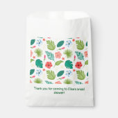 Tropische hawaiianische Blume Geschenktütchen (Vorderseite)