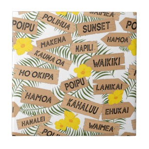 tropische hawaiianische Strände Fliese