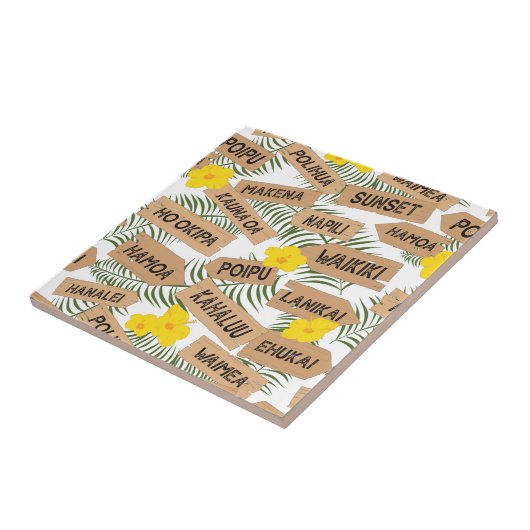 tropische hawaiianische Strände Fliese (Seite)