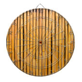 Tropische hawaiische Bambushintergrund-Schablone Dartscheibe (vorne)