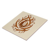 Tropische hawaiische Stammes- Fliese (Seite)