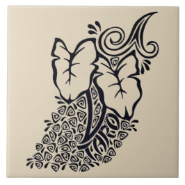 Tropische hawaiische Stammes- Fliese