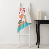 Tropische Herzen & Blume Valentinstag Sherpadecke (Beispiel)