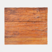 Tropische Holzstruktur. abstrakt, Wohngestaltung, Fleecedecke (Vorderseite (Horizontal))