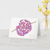 Tropische Honig Karte (Gelbe Blume)