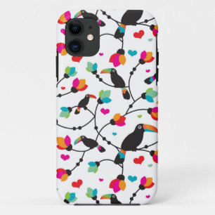 tropische Illustration des niedlichen toucan Case-Mate iPhone Hülle