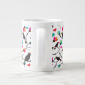 tropische Illustration des niedlichen toucan Jumbo-Tasse (Rückseite)