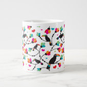 tropische Illustration des niedlichen toucan Jumbo-Tasse (Vorderseite)