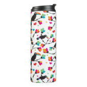 tropische Illustration des niedlichen toucan Thermosbecher (Nach links gedreht)