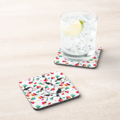 tropische Illustration des niedlichen toucan Untersetzer (Rechte Seite)