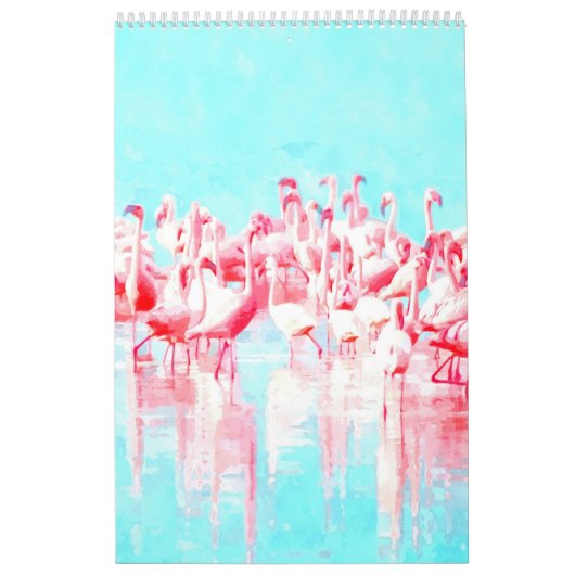 Tropische Illustration Kalender (Titelbild)