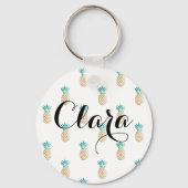 Tropische Imitate im Sommer Ananas Schlüsselanhänger (Vorderseite)