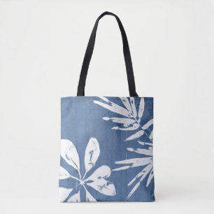 Tropische Indigo-Eindrücke - tropisches Grün Tasche