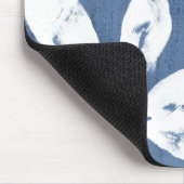 Tropische Indigoimpressionen - tropische Vegetatio Mousepad (Ecke)