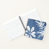 Tropische Indigoimpressionen - tropische Vegetatio Notizblock (Innenseite)