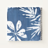 Tropische Indigoimpressionen - tropische Vegetatio Notizblock (Rückseite)