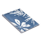 Tropische Indigoimpressionen - tropische Vegetatio Notizblock (Rechte Seite)