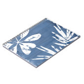 Tropische Indigoimpressionen - tropische Vegetatio Notizblock (Linke Seite)