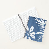 Tropische Indigoimpressionen - tropische Vegetatio Notizblock (Innenseite)