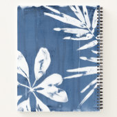 Tropische Indigoimpressionen - tropische Vegetatio Notizblock (Rückseite)