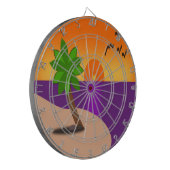 TROPISCHE INSEL DARTSCHEIBE (Vorderseite Links)