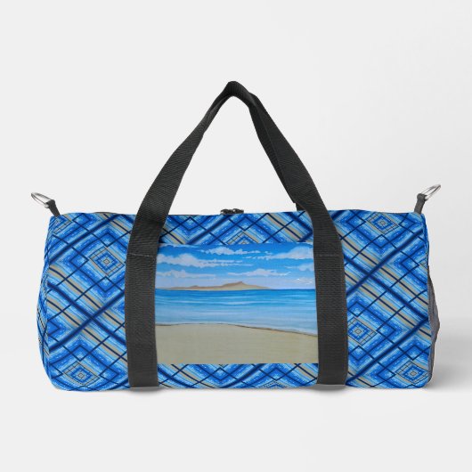 Tropische Insel Duffle Bag (Vorderseite)