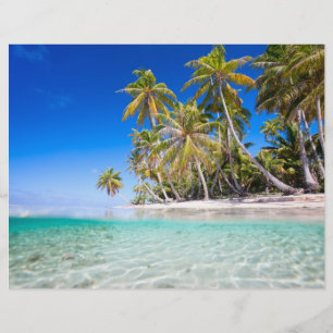 Tropische Insel Flyer