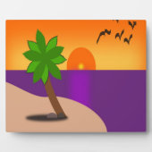 TROPISCHE INSEL FOTOPLATTE (Vorderseite)