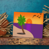 TROPISCHE INSEL FOTOPLATTE (Seite)