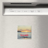 Tropische Insel Grenada Magnet (In Situ (Geschirrspüler))